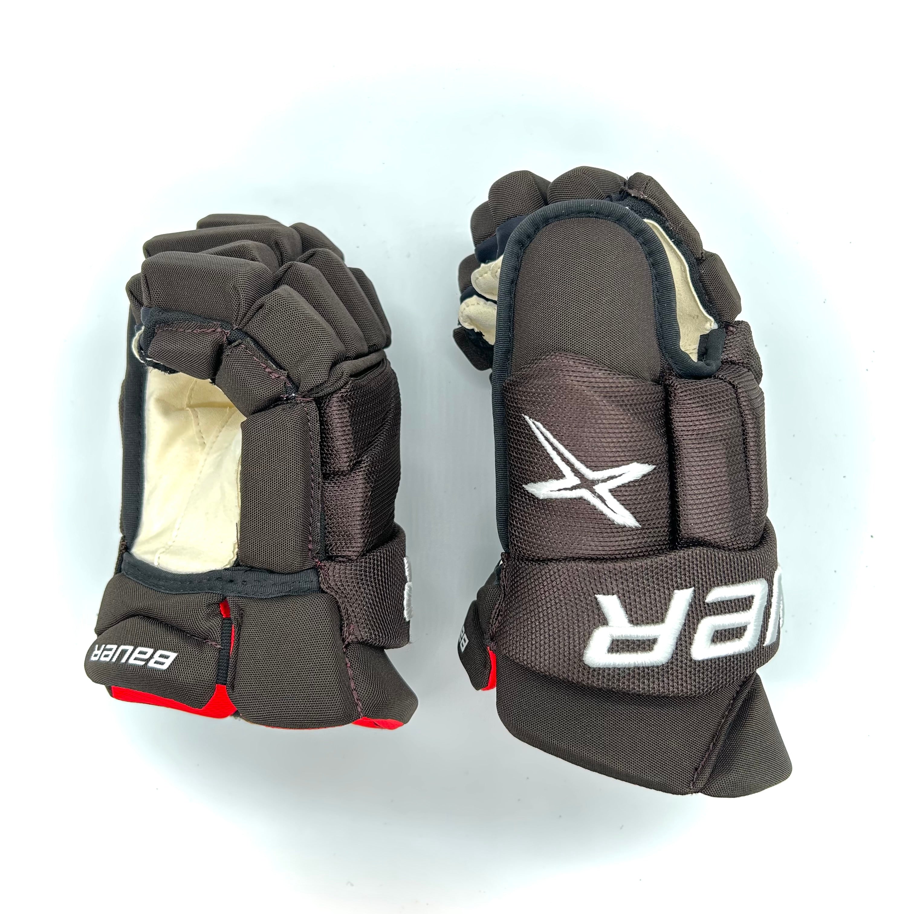 Bauer Vapor 2X Pro – Gants de hockey Pro Stock (marron)